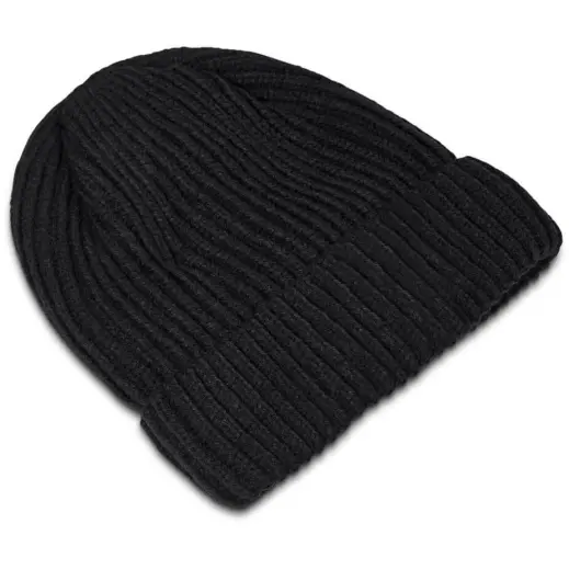 Arctic Beanie Black Flat